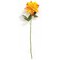 Faux Dahlia Floral Stem Bloom 27 Inch Green Leaf Spray Set of 6